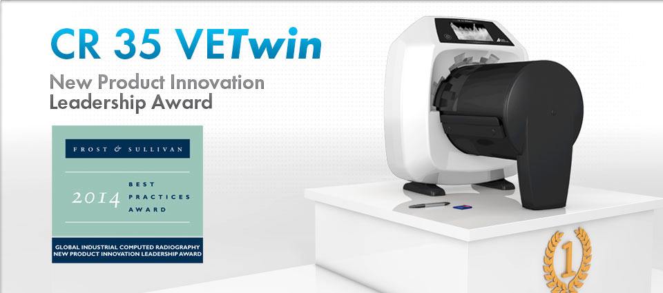 01.09.20143 - CR 35 VETwin - New Product Innovation Leadership Award