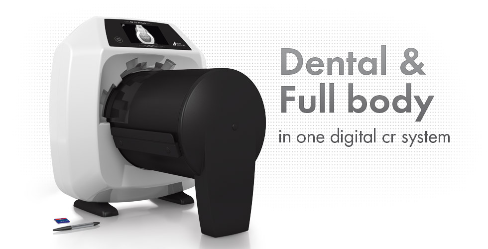 CR 35 VETwin - Dental & Full body imaging in one digital cr system