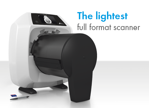 CR 35 VET image plate scanner - The lighest full body scanner on the market