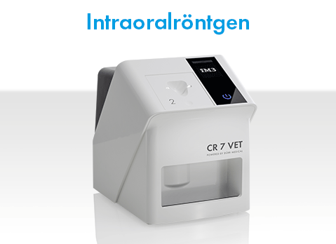 Intraoral- und Kleintierröntgen - CR 7 VET Speicherfolienscanner